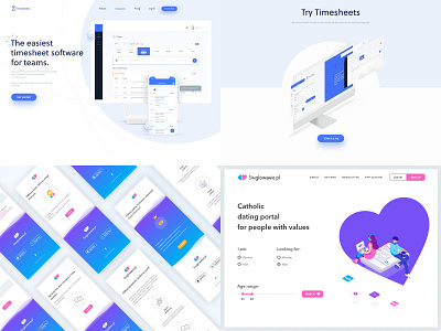 My 2018 on Dribbble! 2018 design illustration interactions landing landing page motion motion design top 4 ui ux web website