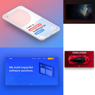 2 0 1 8 2018 blue flat illustration landing page minimal netflix red top4shots ui ux