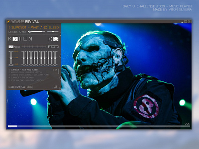 Daily UI Challenge #009 - Music Player 009 dailyui ui