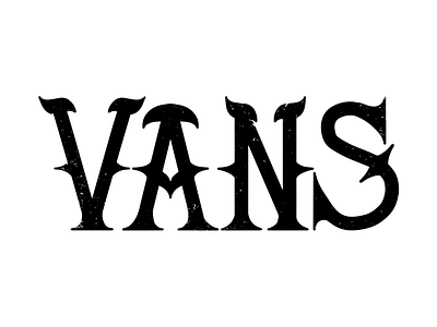 Vans series - II font handlettering handmadefont lettering type typography