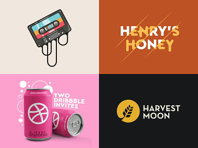 My top shots of 2018! design art dribbble dribbble best shot illustration illustration art director design logo new year