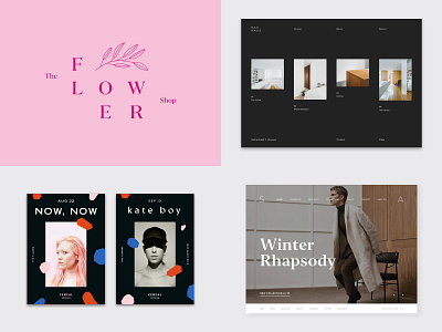 Dribbble Retrospective 2018 branding ecommerce fashion identity logo minimal minimal design typography ui design web design website website design