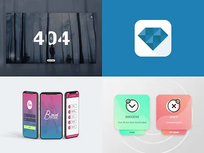 My #Top4Shots on @Dribbble from 2018 app branding design dribbble dribbble best shot flat icon interface logo mark ui ui challenge uiux ux vector web