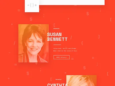 SwiftFest - Speaker detail art direction design interface sketch speaker swift ui user experience user interface ux