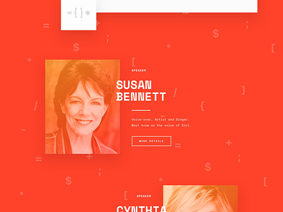 SwiftFest - Speaker detail art direction design interface sketch speaker swift ui user experience user interface ux