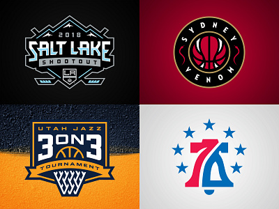 Top 4 of 2018 athletics basketball gaming hockey jazz logo nba utah