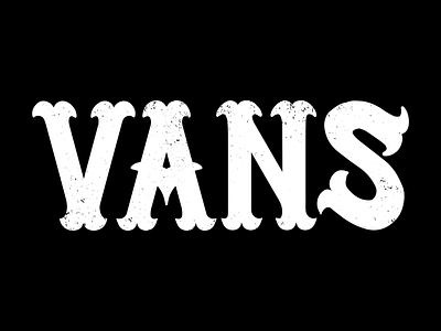 Vans series - V font handlettering handmadefont lettering type typography