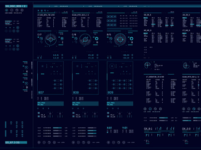 Futuristic UI