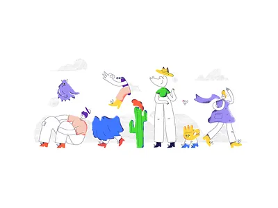 You're quite a character! art bright character clean colors design digitalart flat illustration noise russia saintpetersburg shades shadow vector vivid web вектор иллюстрация