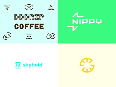 2018 Top 4 2018 app arrow branding cloud coffee geometric identity logo logotype mark minimal monogram monoline startup sun symbol tech type ui