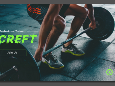 Gym project design inspiration interaction design responsive design ui uidesign ux web