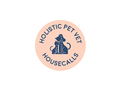 Holistic Pet Vet animals logo pet vector veterinary