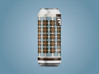 Fullsteam Videri Gold Can Design beer beer can branding can craft beer label label art pattern