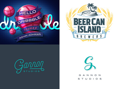 2018 Top Four Dribbble shots