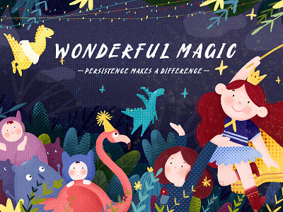 Wonderful Magic ui 插图 设计