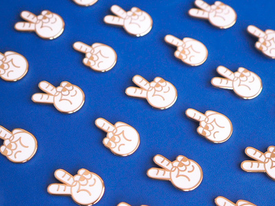 Img 2259 Edit 2 1 enamel pins face hand illustration middle finger peace sign pins