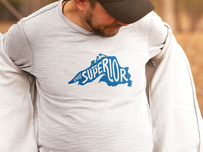 Lake Superior! fishing greatlakes hand lettering lake michigan minnesota ontario outdoors superior wisconsin