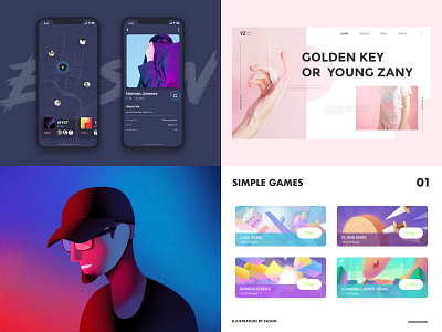 2018 branding history illustration ui ux web