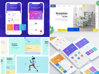 Top 4 - 2018 :-) adobe photoshop clean ui dashboard design flashback flat colors flat ui iphone x minimal design mobile design mobile ui product ui ui design ui inspiration user interface