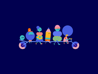 follow us for the funky behavior animation character design illustration little studio thelittlelabs