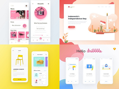 2018 2018 trends app dribbble shot ui ux