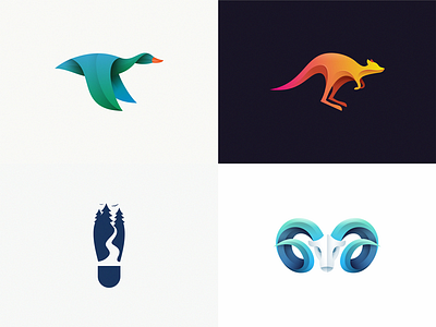 Top 4 Shots 2018 brand design icon illustration logo symbol yuro