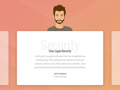 Daily UI #039 – Testimonial 039 avatar daily ui dailyuichallenge design illustration photoshop quote testimonial testimonials ui ux webdesign