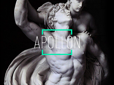 APOLLON - Webdesign on behance apollon brand brand agency branding greece inspiration statue ui ux uxui web webdesign