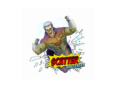 Challenger - Scatter Symbol of casino game challenger character digital art gamble gambling game art game design illustration justice justice machine slot characters slot design slot machine slot symbol symbols