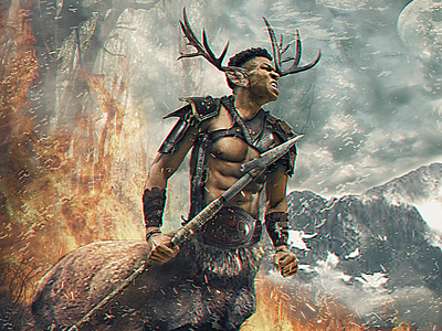 Fear the Deer | Giannis Antetokounmpo basketball behance curry design fantasy fear the deer giannis antetokounmpo graphic design greek freak hoops lebron milwaukee bucks nba nba poster photo manipulation photoshop poster design sports sports design sports poster