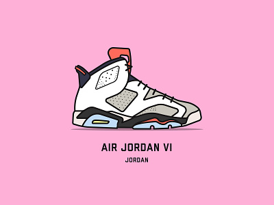 Top 10 NBA Sneakers air jordan clean design flat icon illustration jordan michael jordan minimal nba sneakers vector