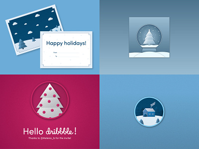 2018 2018 adobe illustrator art clean design digital art freebie graphic illustration illustration set illustrator illustrator cc minimal pinetree snow snow globe top 4 vector wallpaper winter