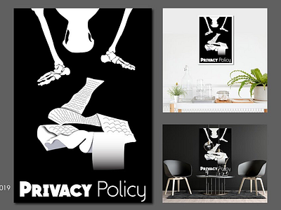 POLICY art block bones dead design dribbble formula good type inspiration mockup portfolio poster skeleton toilet type typography work