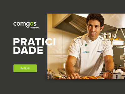Comgás Virtual cards comgás website website banner