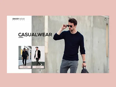 EnvoyWear concept interaction design logo typography ui uiux user interface design userexperience ux webdesign webdesigner