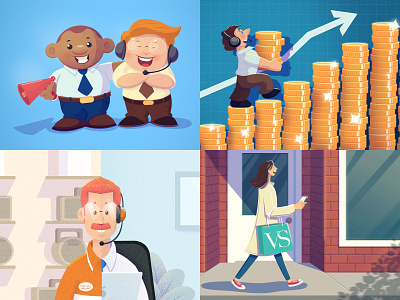 2018 was awesome :) blog cover digital art freshdesk freshworks graphic design illustration top4 top4shots