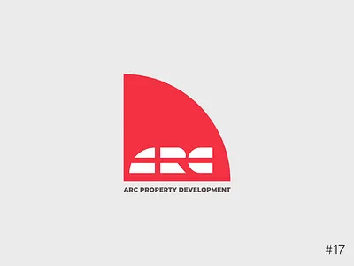 17/50 Daily Logo Challenge | Geometric Logo - Arc affinity arc architect architecture bold branding builder circle dailylogochallange design geometric icon logo modernism property property logo quarter circle red simple vector