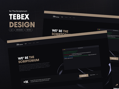 Tebex Shop Design - The Scriptorium creativegang dev developer fivem free lua onepage script script shop scriptorium shop shopweb tebex tebex design tebex gta tebexstore the scriptorium ui ux web