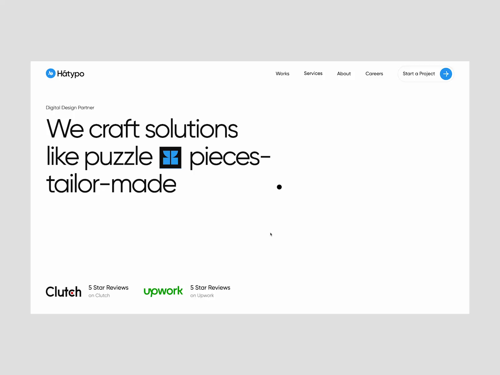 Example of Website Design & Development