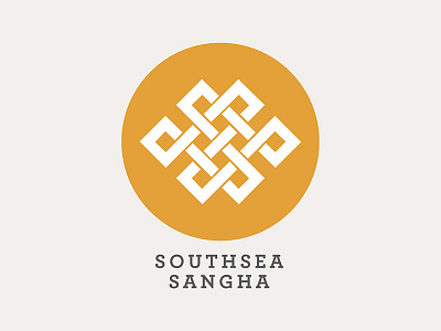 Southsea Sangha branding design graphic design logo