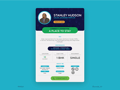 Daily Ui 06 app daily ui design illustration profile