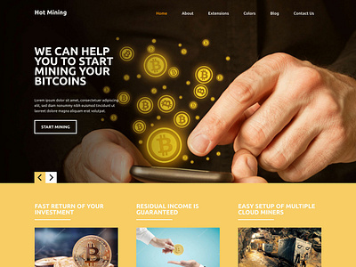 Hot Mining bitcoin bitcoin services bitcoins crypto currency crypto exchange crypto trading crypto wallet finance joomla joomla template responsive responsive design template