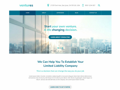 Hot Ventures business template business theme business website corporate template corporate theme corporate website joomla joomla template responsive responsive design template