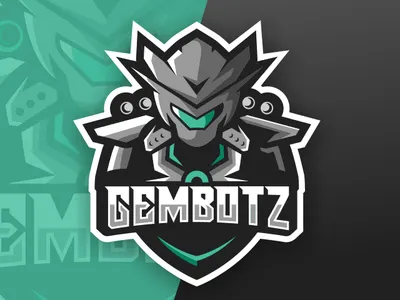 Robot Esports Logo Gaming Team esport gaming logo mascot robot team vector