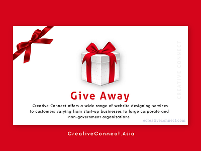 Daily UI - 97 97 animation box branding creative creative connect dailyui design gift give giveaway illustration lettering logo red typography ux vector web website