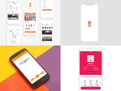 Top 4 of 2018 animation branding fitness app interaction ios ios app design loading screen mobile ui onboarding screens splash screen swipe animation