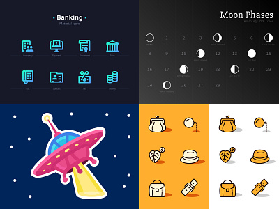 My #Top4Shots from 2018 design design tools graphic design icon icons illustration line icons top4shots ui ux vector