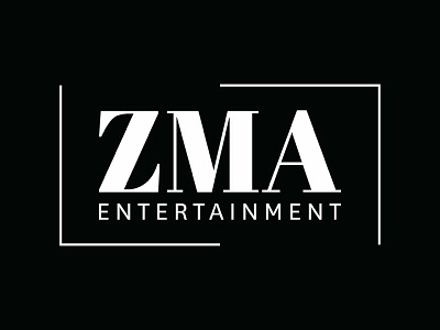 ZMA branding design typography