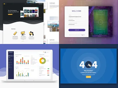 2018 Most Popular Shots by LaSoft ;) agency branding clients dashboard design design agency development la soft landing lasoft logo platform recommendations system spoke system ui ukraine ux web