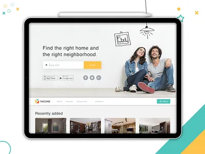 Yacune ecommerce flat graphic design icon illistration ipad photoshop sketch typography uidesign ux uxdesign web website